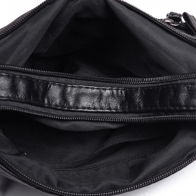 Women's Small All Seasons Pu Leather Streetwear Shoulder Bag
