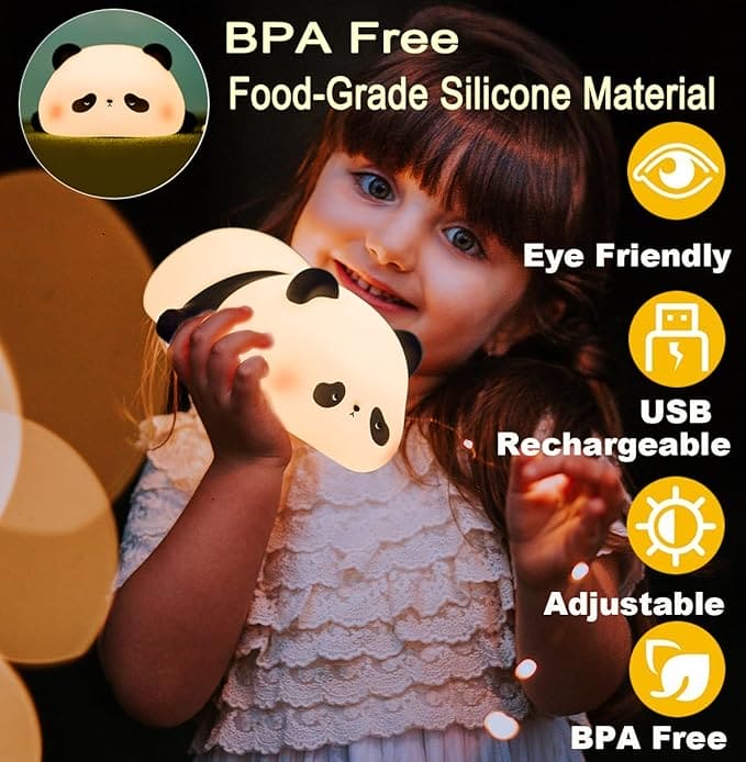 CUTE PANDA DESIGN NIGHT LIGHT