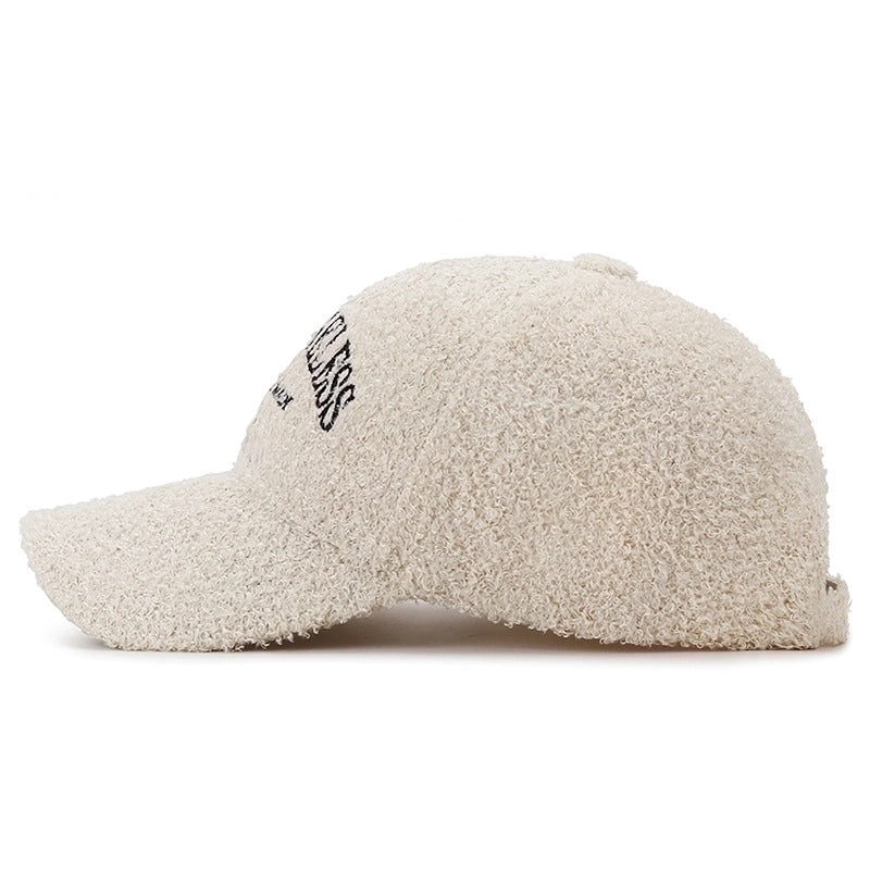 Unisex Basic Minimalist Letter Embroidery Curved Eaves Baseball Cap