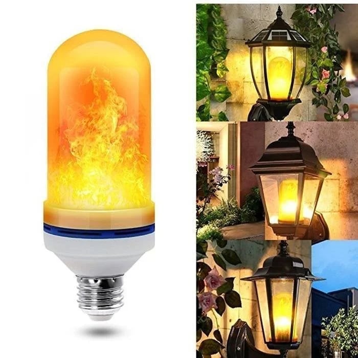 2023 UPGRADE LED FLAME LIGHT BULB With Gravity Sensing Effect Imported from Germany