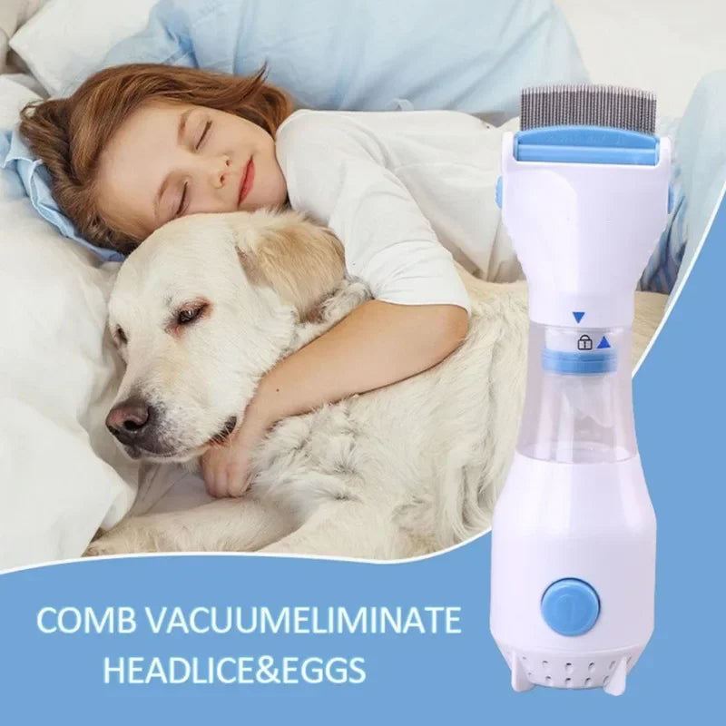 Electric Anti Lice Comb 3 in 1 Multifunctional Flea Removal Killer.
