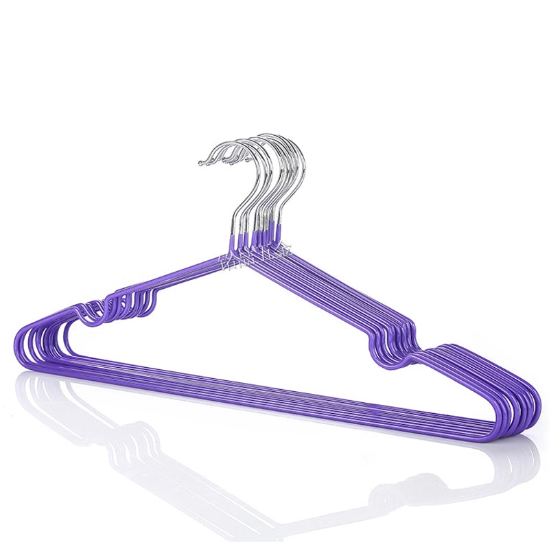 Ming Zhe Plastic Dip Clothes Hanger Household Non-slip Drying Clothes Hanger Bold Adult Drying Hanger Nano Groove Clothes Hanger Explosions
