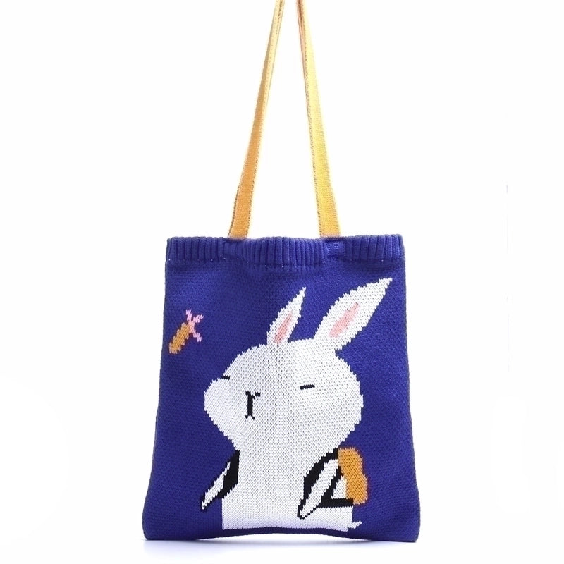 Women's Large Polyester Animal Cute Open Underarm Bag