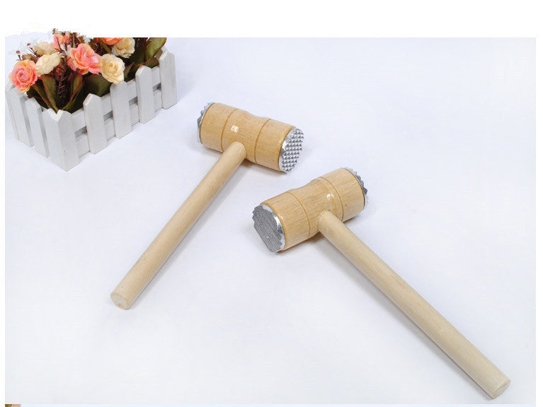 Meat Tenderizer Hammer Wooden