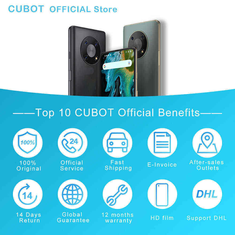 Cubot MAX 3 Smartphone 6.95