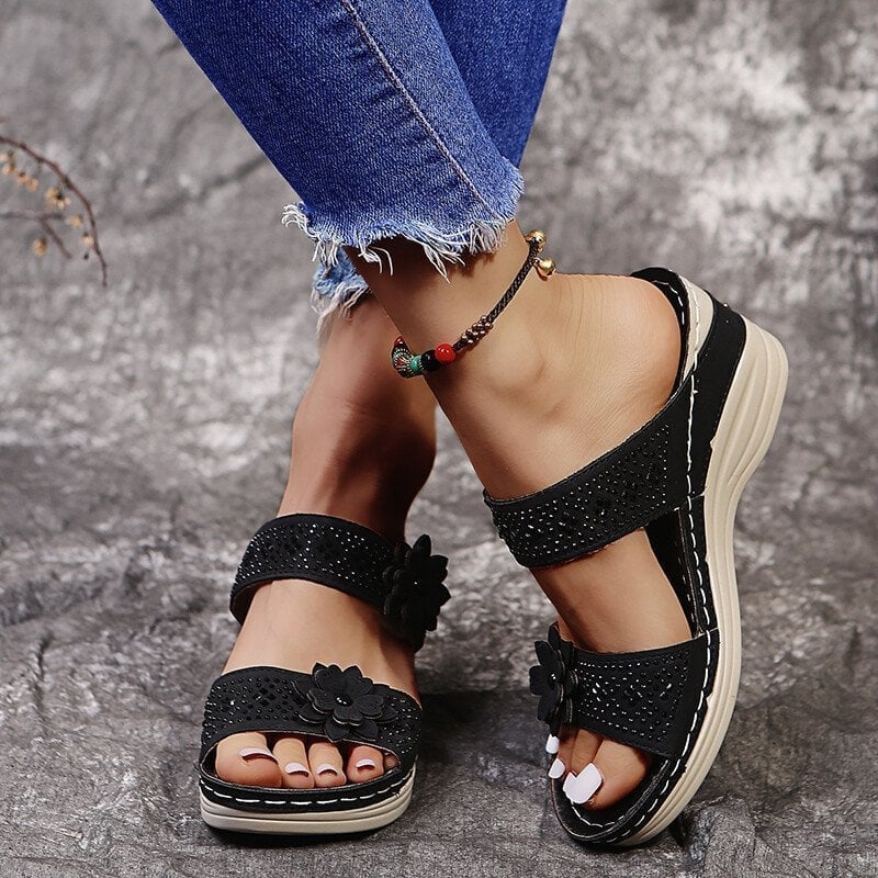 fashion non-slip wedge sandals(Free Shipping)