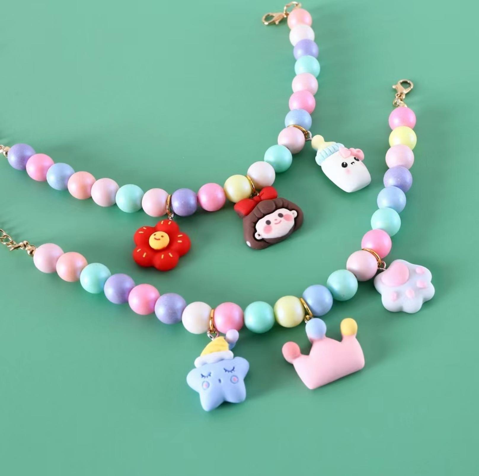 Dreamy Macaron Adjustable Cartoon Pendant Pet Collar