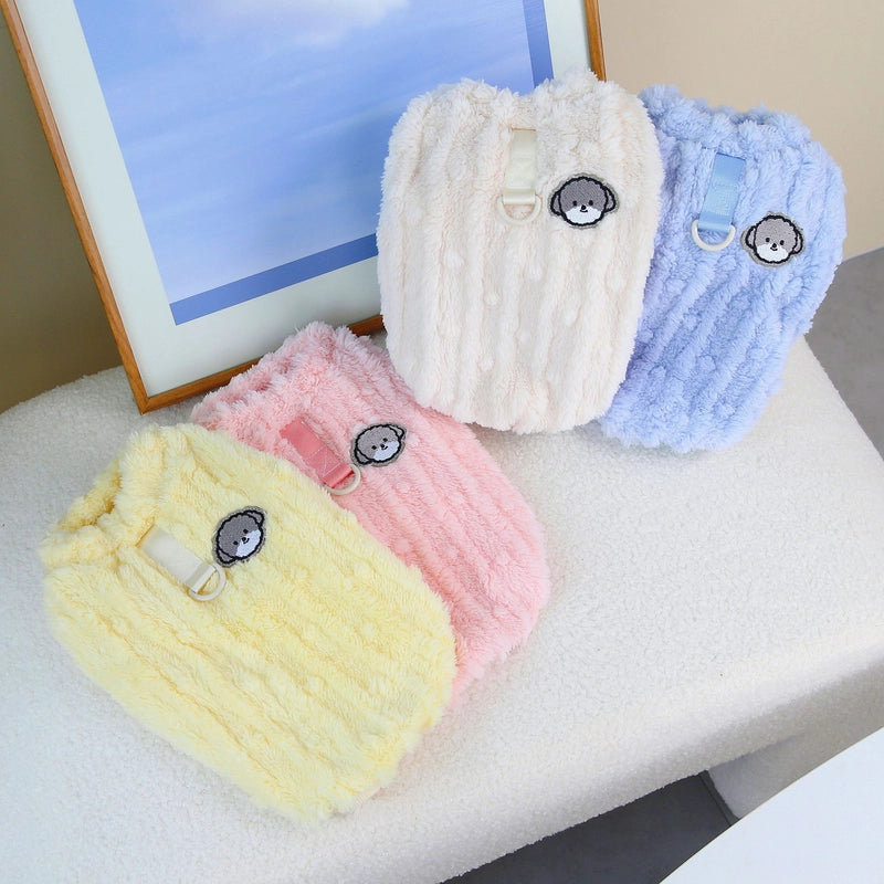 Cute Coral Fleece Dog Pet Clothing