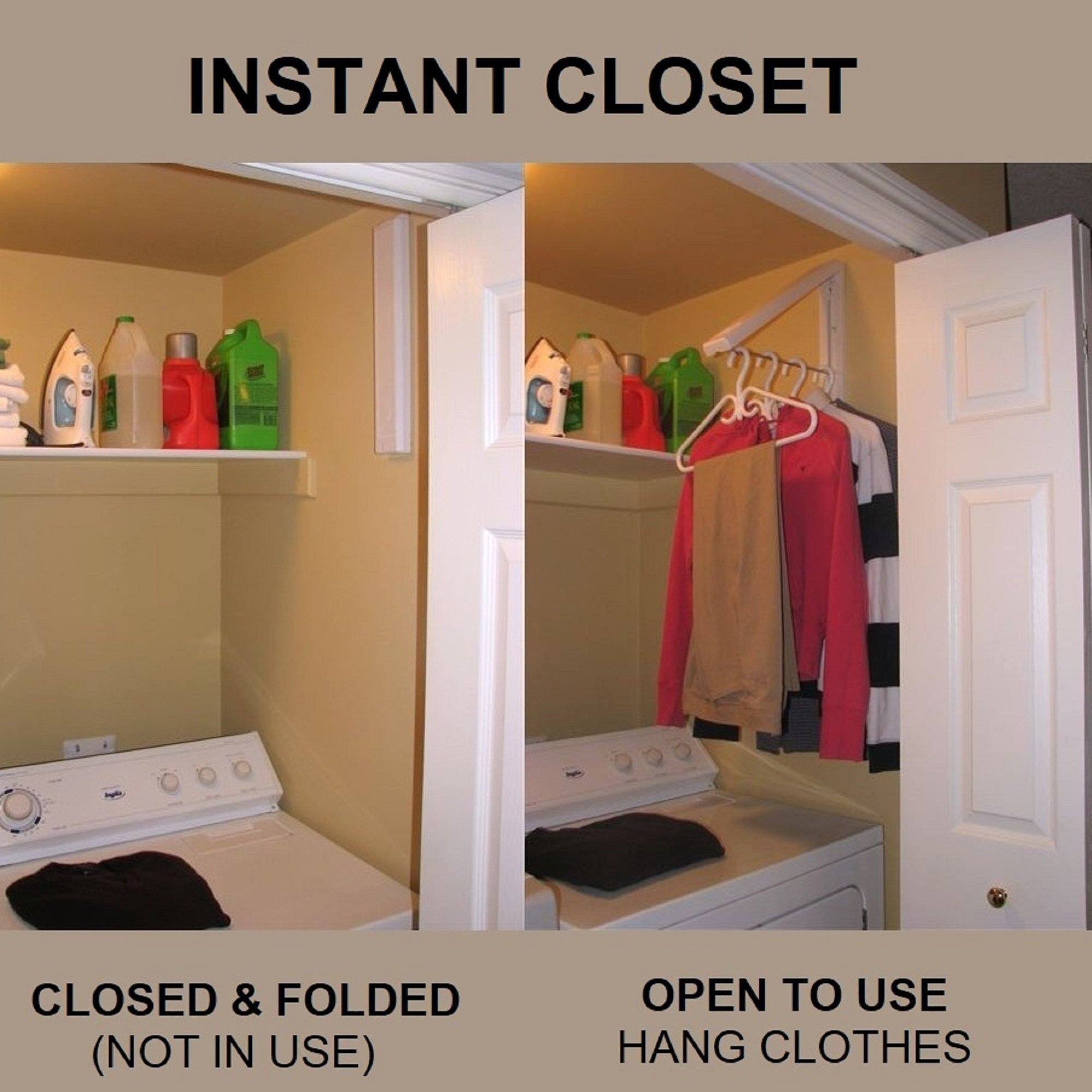 （60% OFF!!!）Folding Retractable Clothes Rack