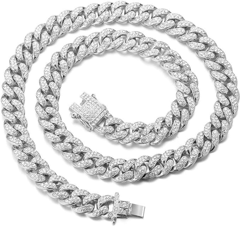 Hip-Hop Alloy Lattice Pet Accessories Pet Collar