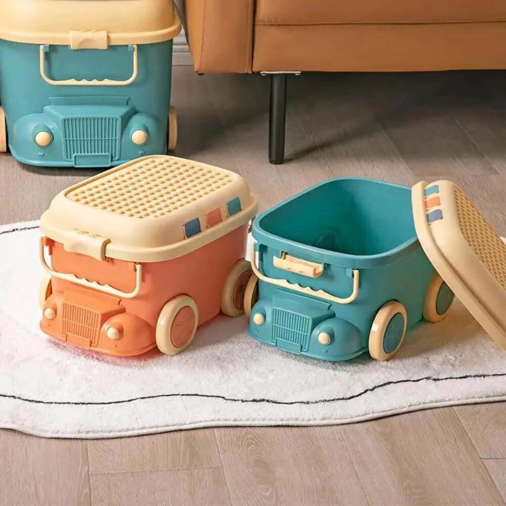 Fancy Stackable Kids Toys Storage Box - Set of 3