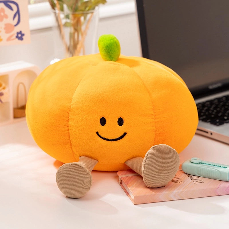 Halloween Elf Demon Plush Pumpkin Sofa Cushion Happy Halloween Demon Ghost Pillow