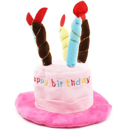 Cute Dog Cat Birthday Hat