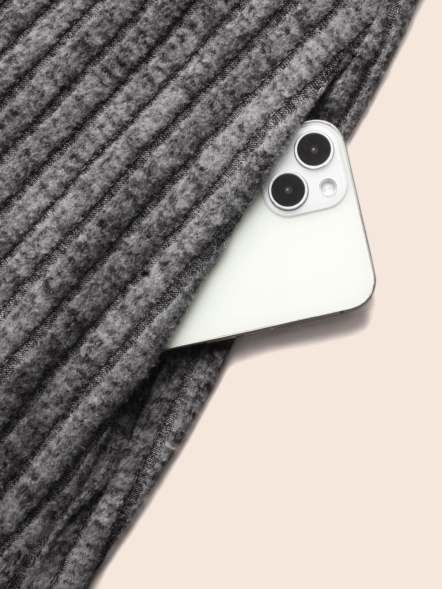 Crew Neck Button Detail Slim Fit Dress