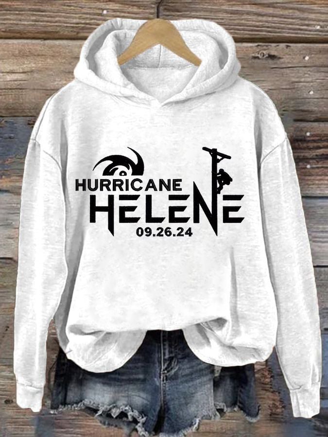 Hurricane Helen Disaster Relief Women's Sweatshirt