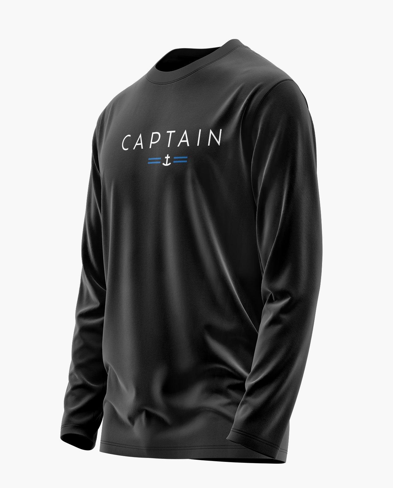 Captain Full Sleeve T-Shirt