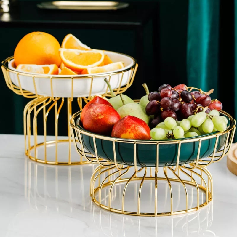 CERAMIC FRUIT PLATTER