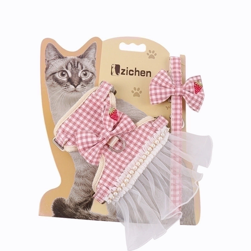 Minimalist Classic Style Polyester Color Block Leash