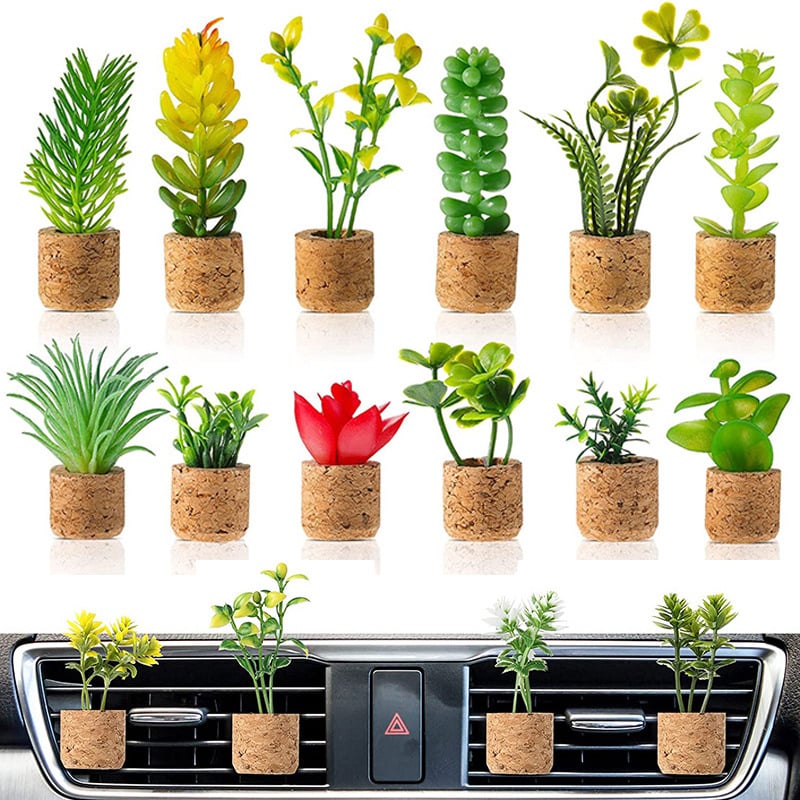 🎉 Limited Promotion 🎉 3D Plants Shape Car Perfume Clip