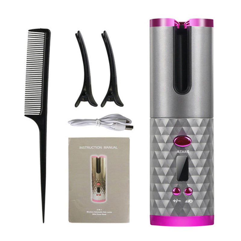 AUTOWAVE WIRELESS HAIR CURLER