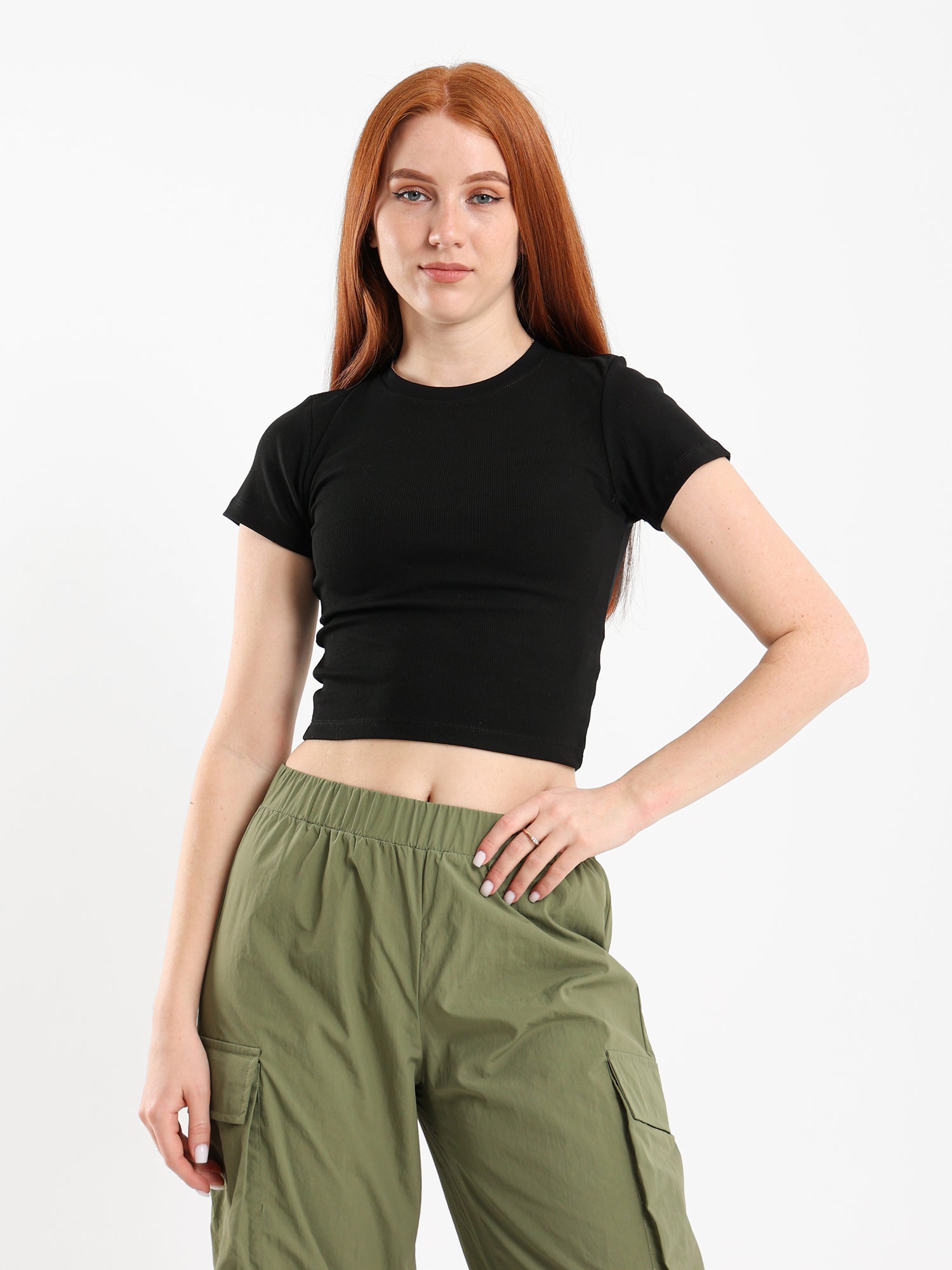 Fitted Cropped T-Shirt