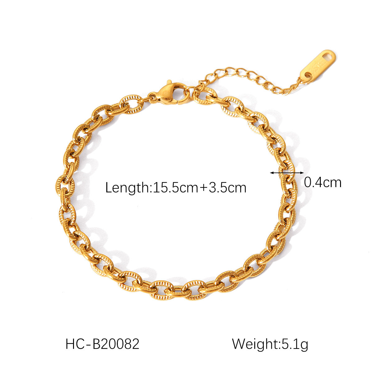 Stainless Steel Bracelet Ot Buckle Love Pearl Bracelet Female Titanium Steel Jewelry