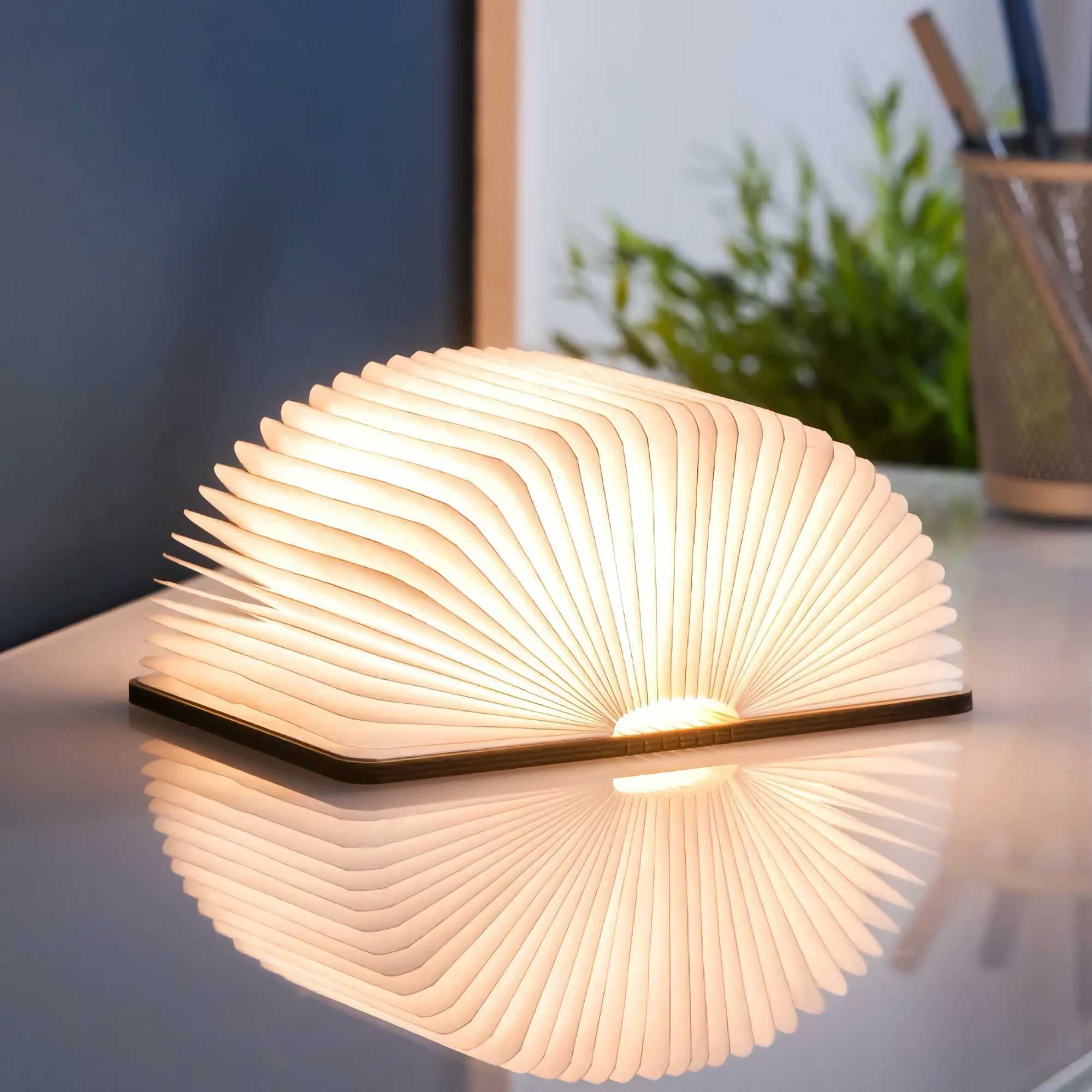 Smart Booklight Mini . Walnut