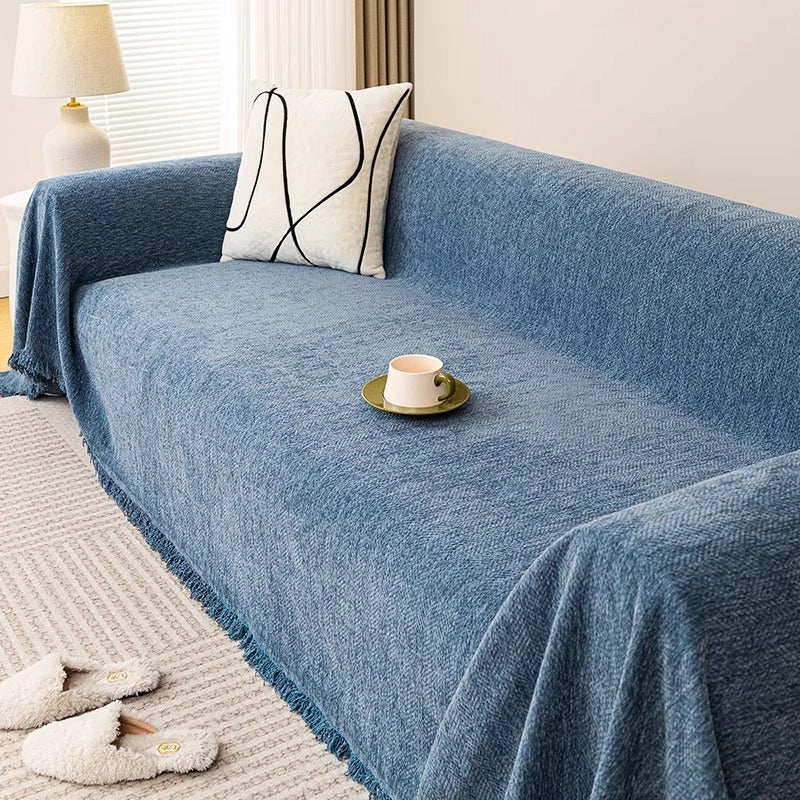 New Herringbone Sofa Towel Cover Cloth New Autumn And Winter High-grade Universal All-inclusive Cover Sofa Cover Blanket