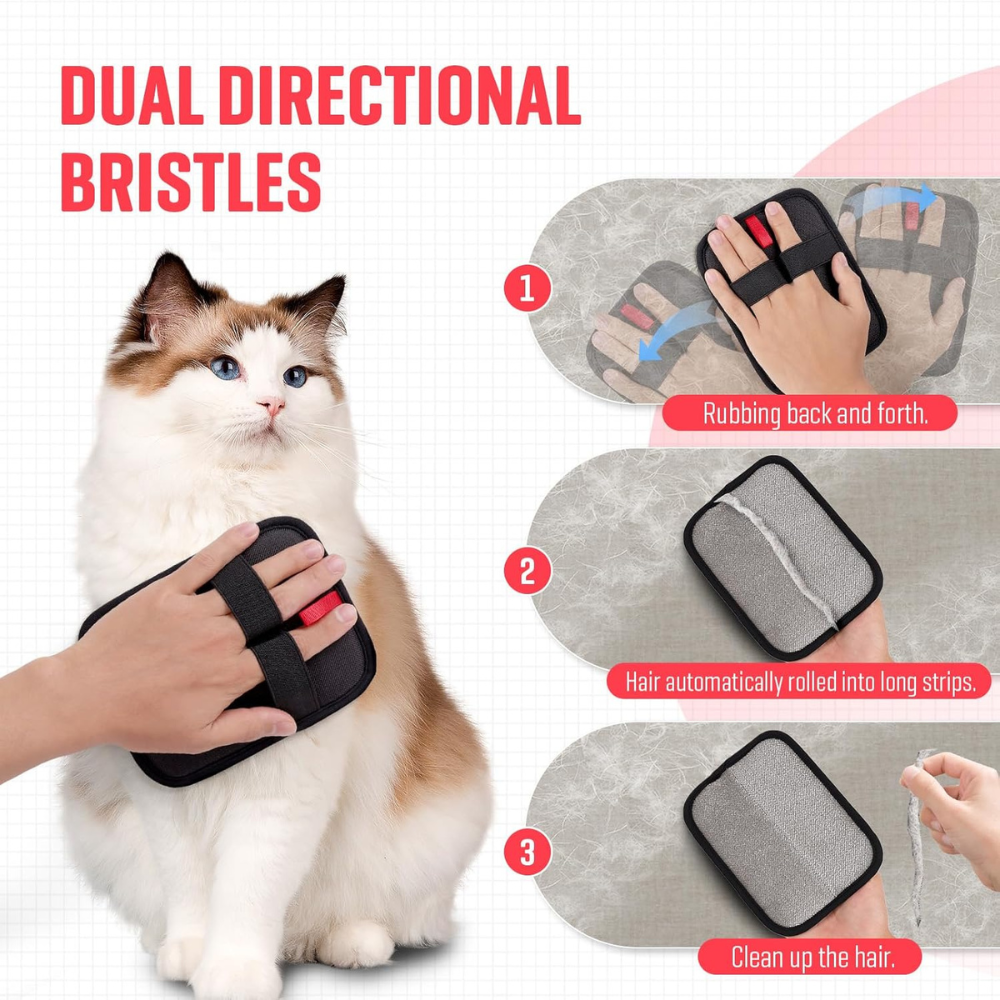 Reusable Electrostatic Pet Hair Remover Pad
