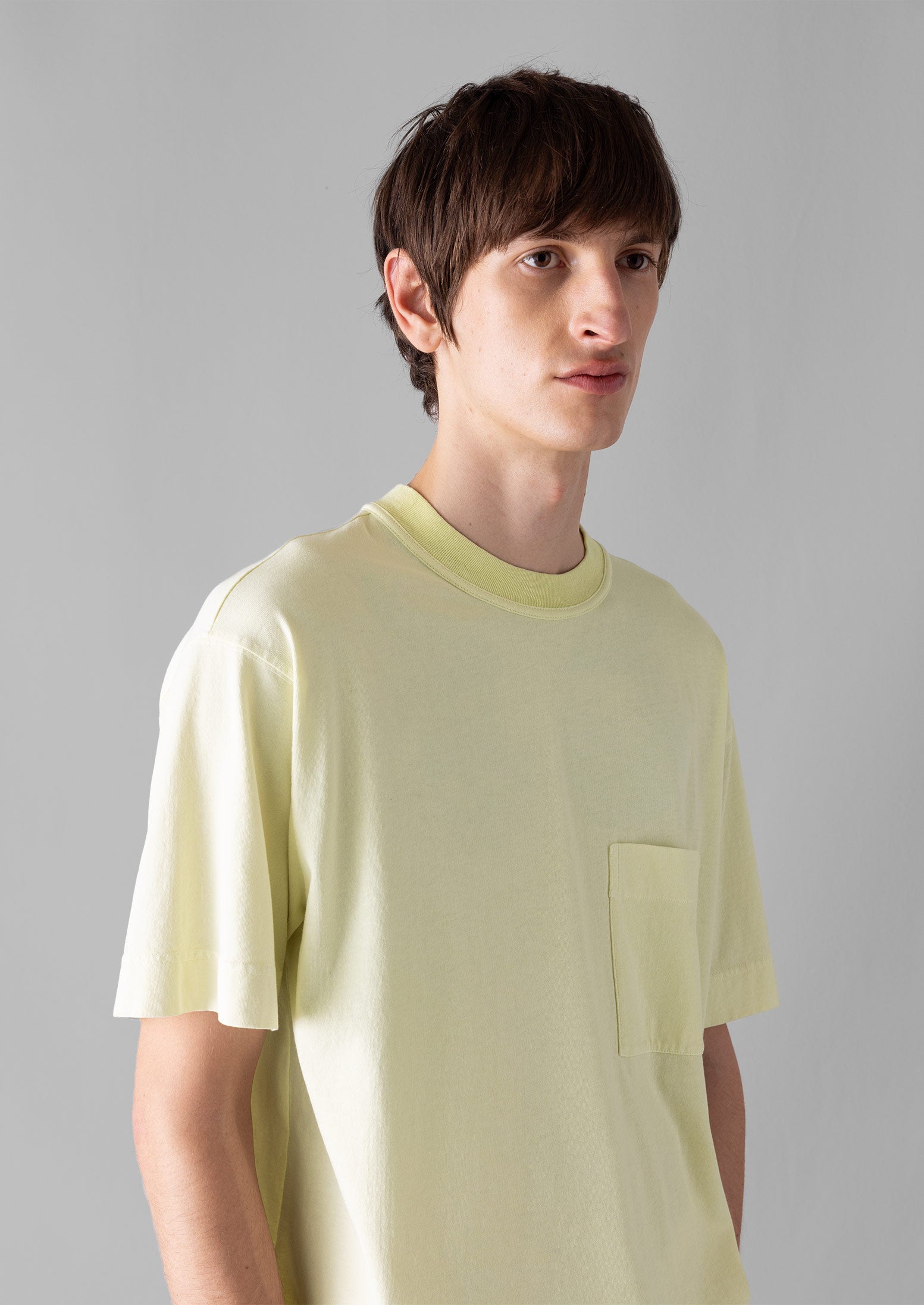 Mineral Dyed Organic Cotton Tee | Lemon