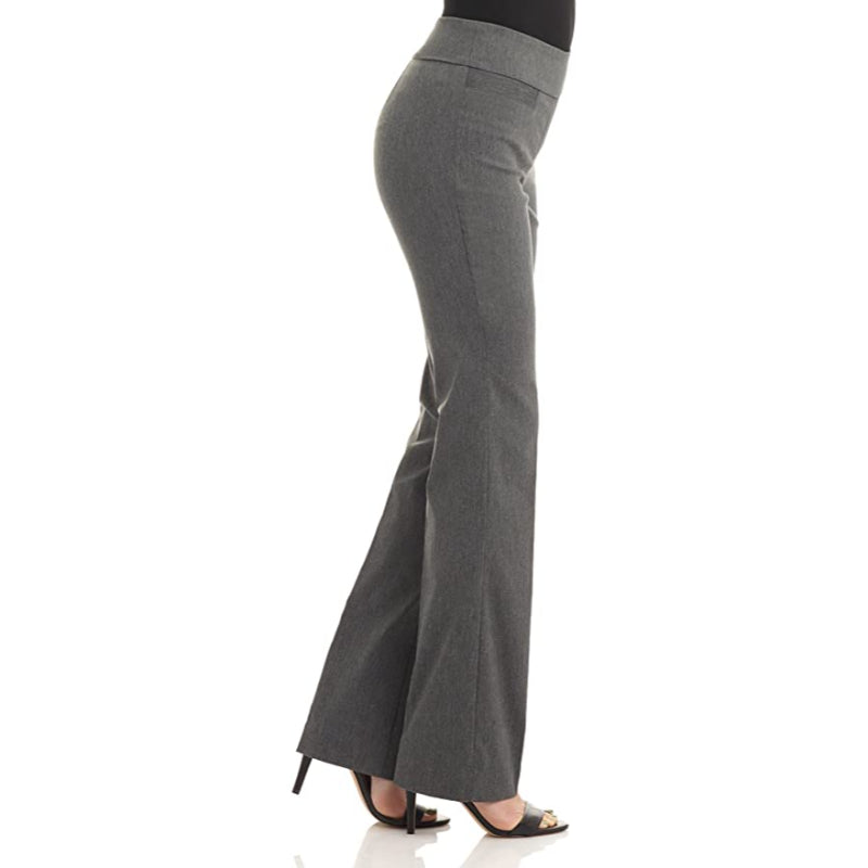 Women's Comfort Bootcut Pant With Pressed Leg Crease