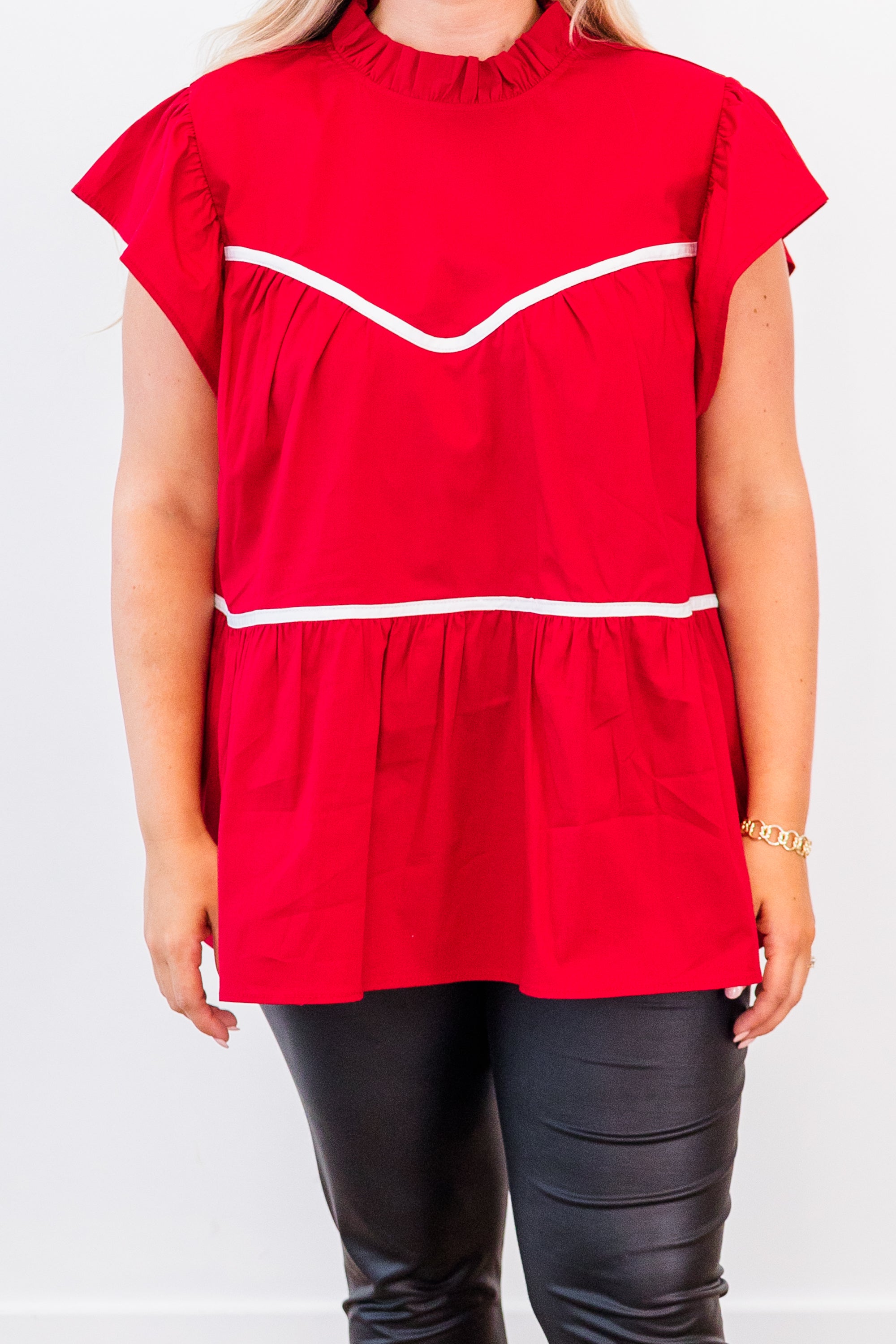 All The Spirit Top. Crimson-White