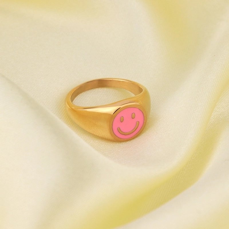 Minimalist Geometric 304 Stainless Steel Rings