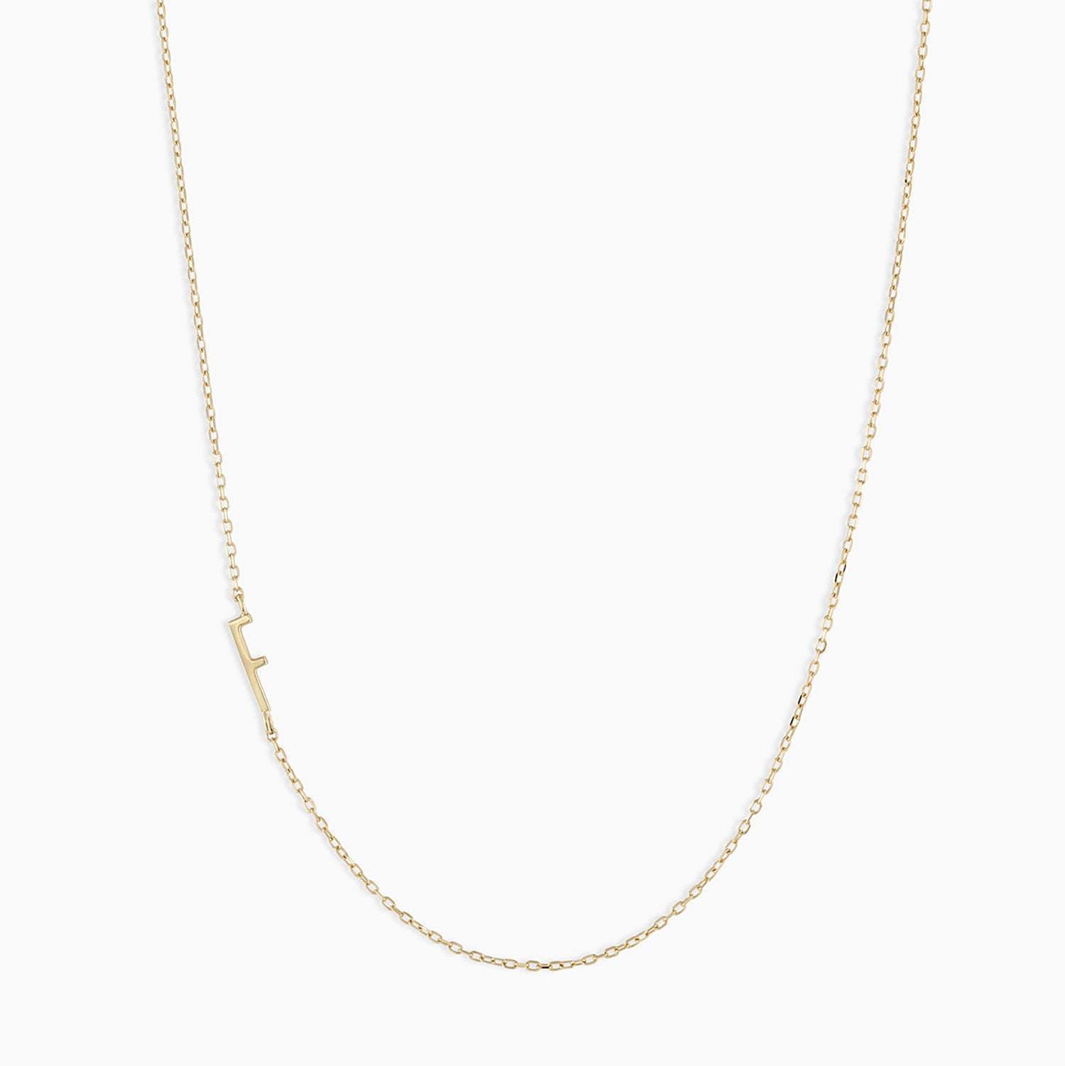 Minimalist Letter Geometric Titanium Steel Electroplating Necklaces