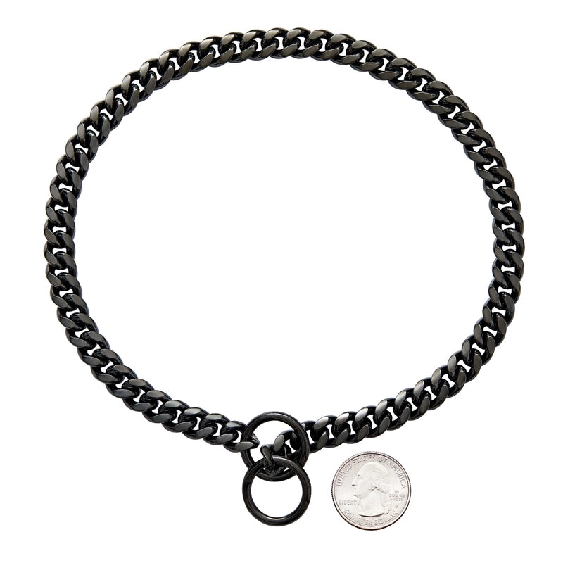 Casual Stainless Steel Solid Color Pet Collar