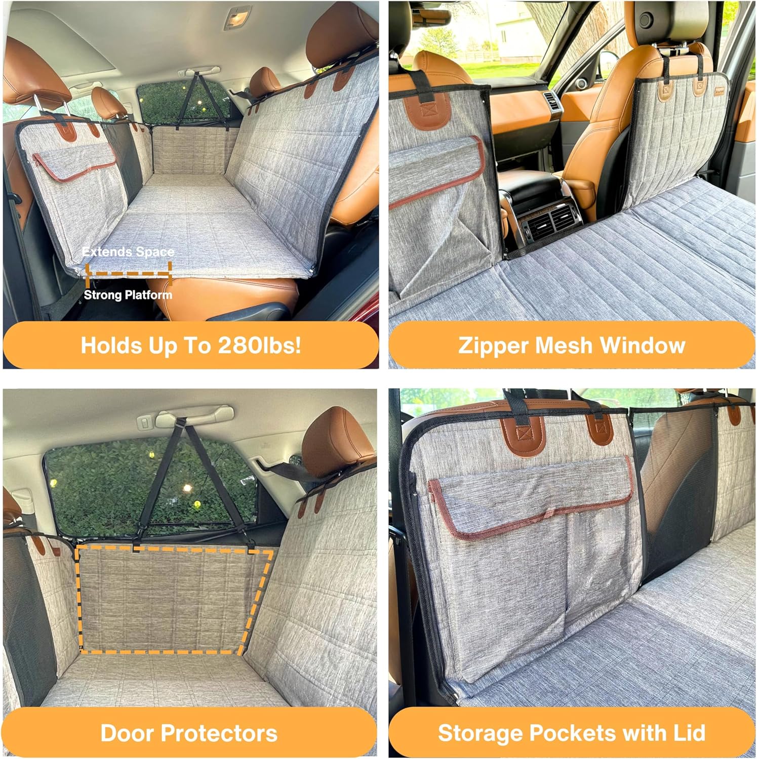 Backseat Extender for Dogs