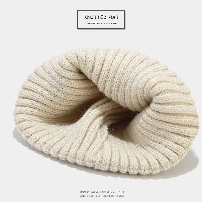 Korean Hat For Men And Women Autumn And Winter Knitted Hat Hip Hop Watery Hat