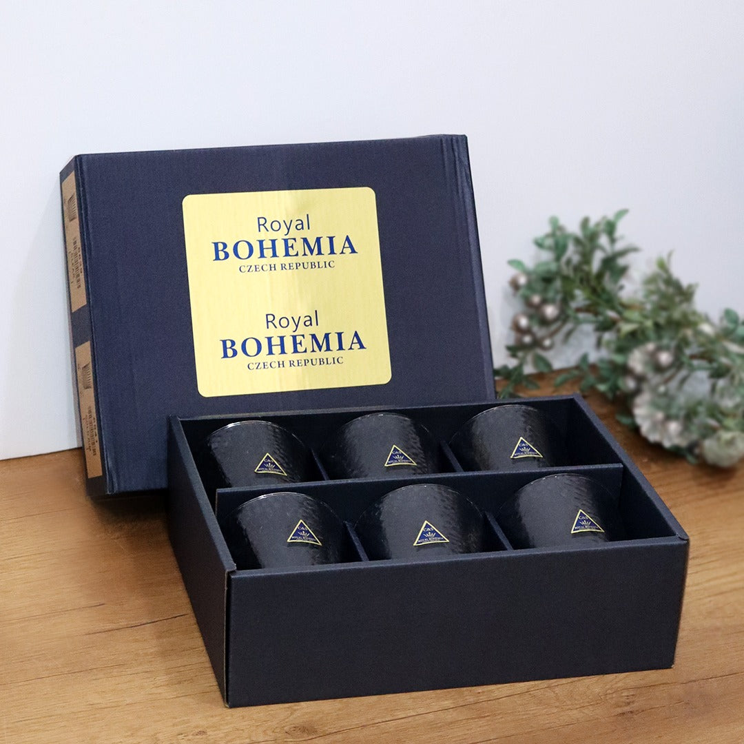 Bohemia Bronze Glass Cups 330ml (6pcs)