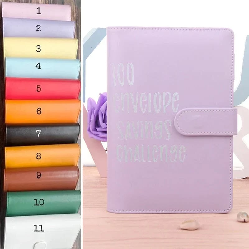 100 Envelope Savings Challenge Binder