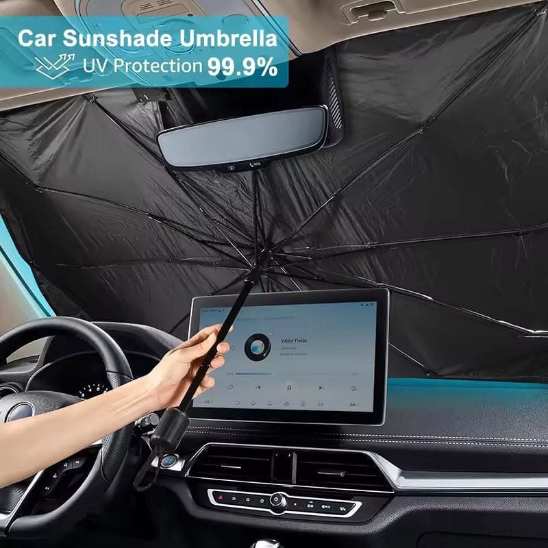 CAR WINDSHIELD SUN SHADE UMBRELLA
