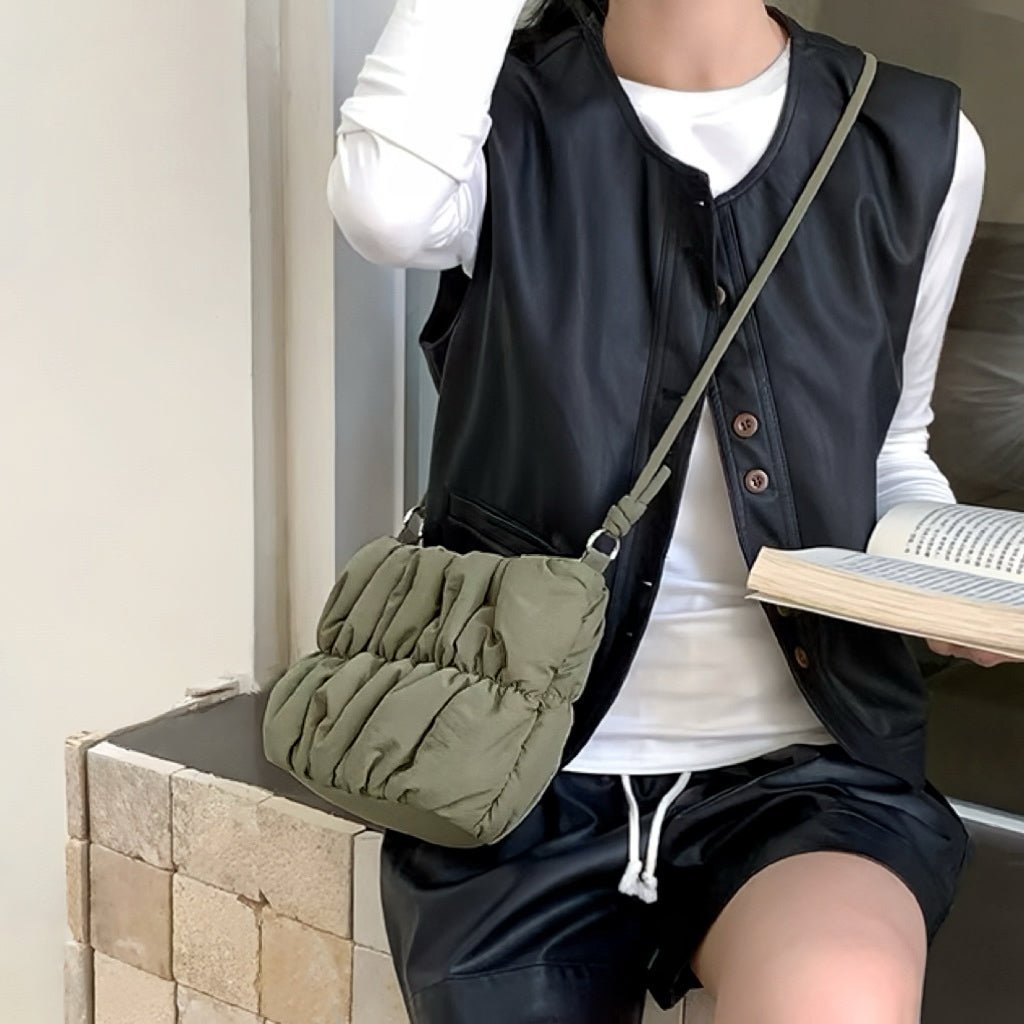 Pleated Cloud Bag