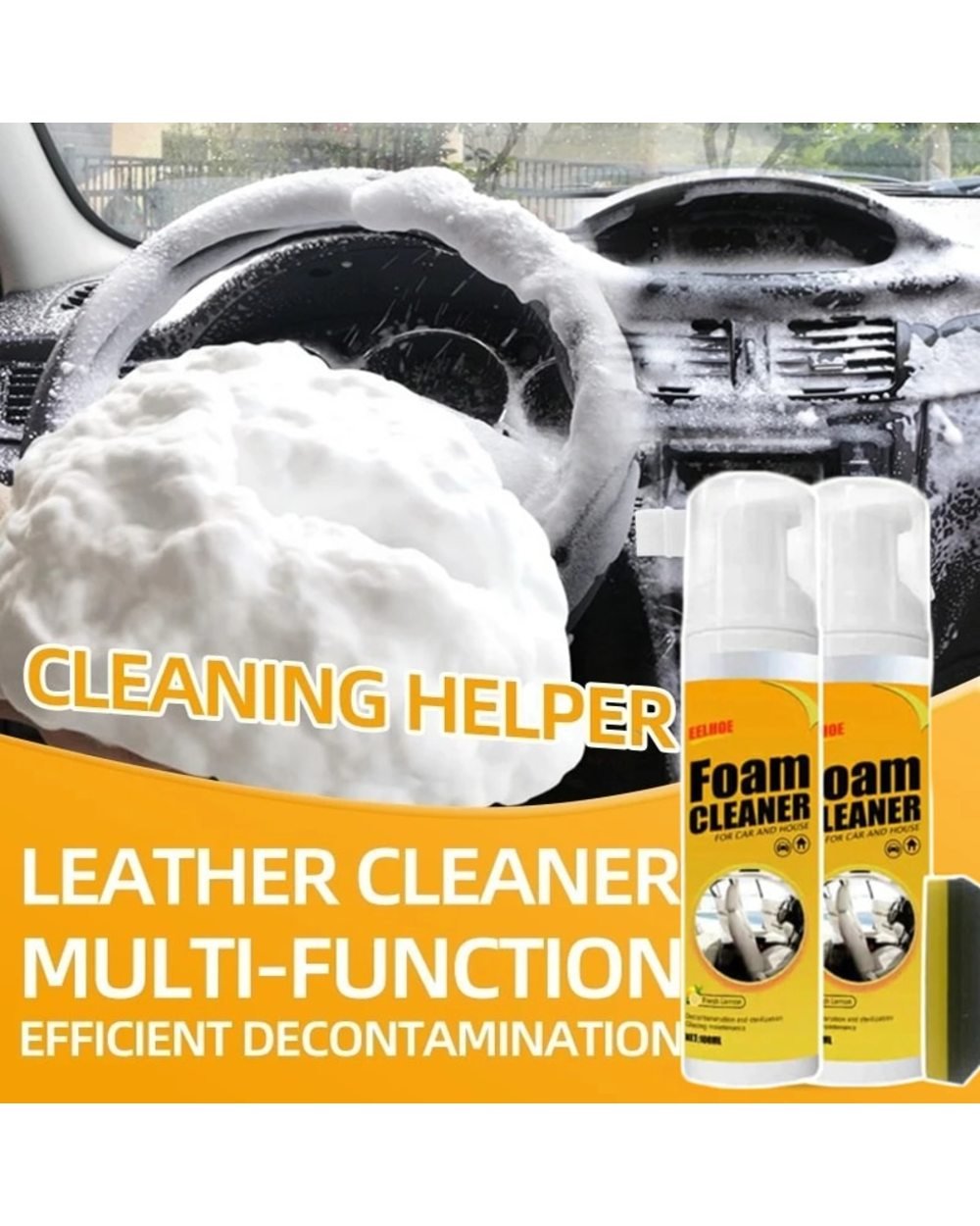 🔥New Year Sale - Car Magic Foam Cleaner