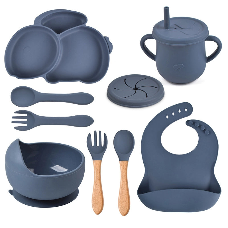 Cute Animal Silica Gel Tableware 1 Piece