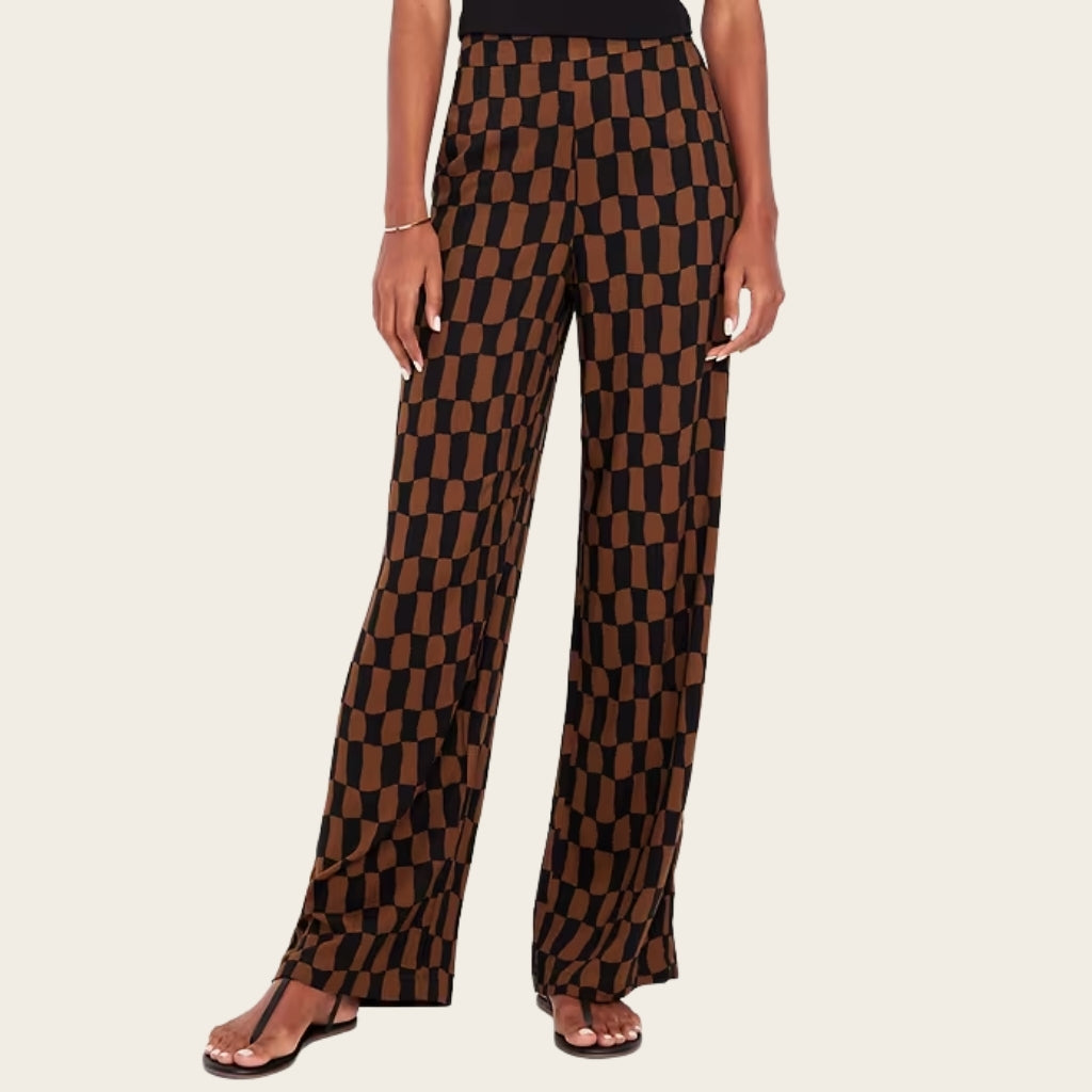 High Rise Playa Wide Pants