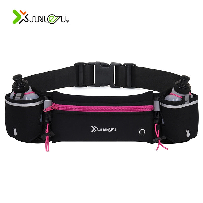 Unisex Sports Solid Color Lycra Waist Bags