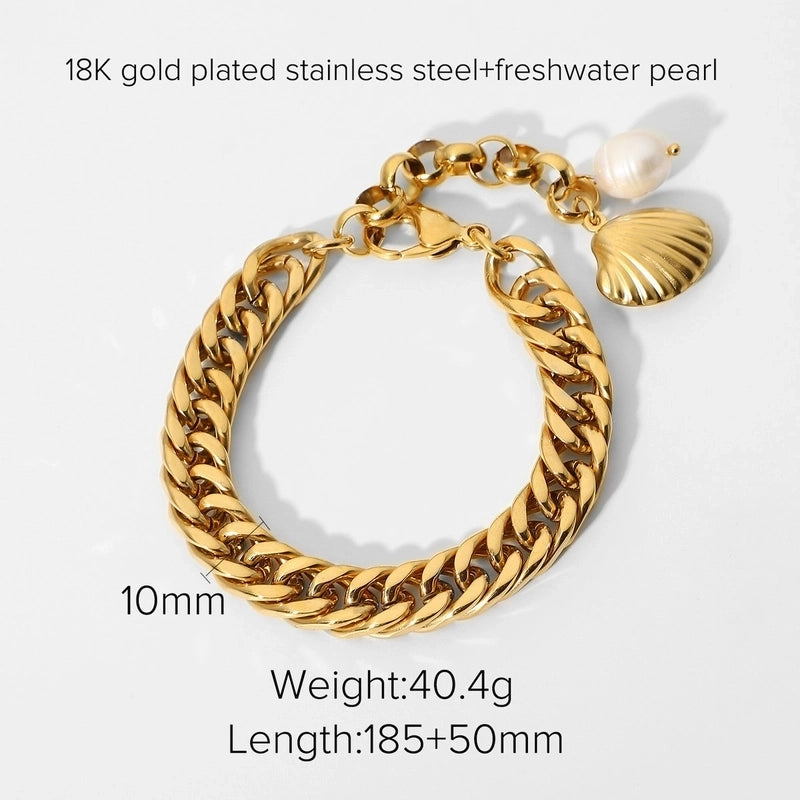 Minimalist Geometric Titanium Steel Cable Chain Bracelets In Bulk
