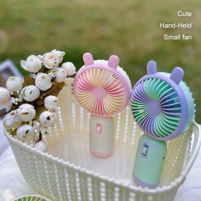 Bunny Ears Mini Handheld - Portable Fan