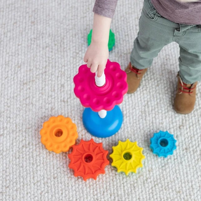 Toy Rainbow Stacking Circle - Today 49%Off👍