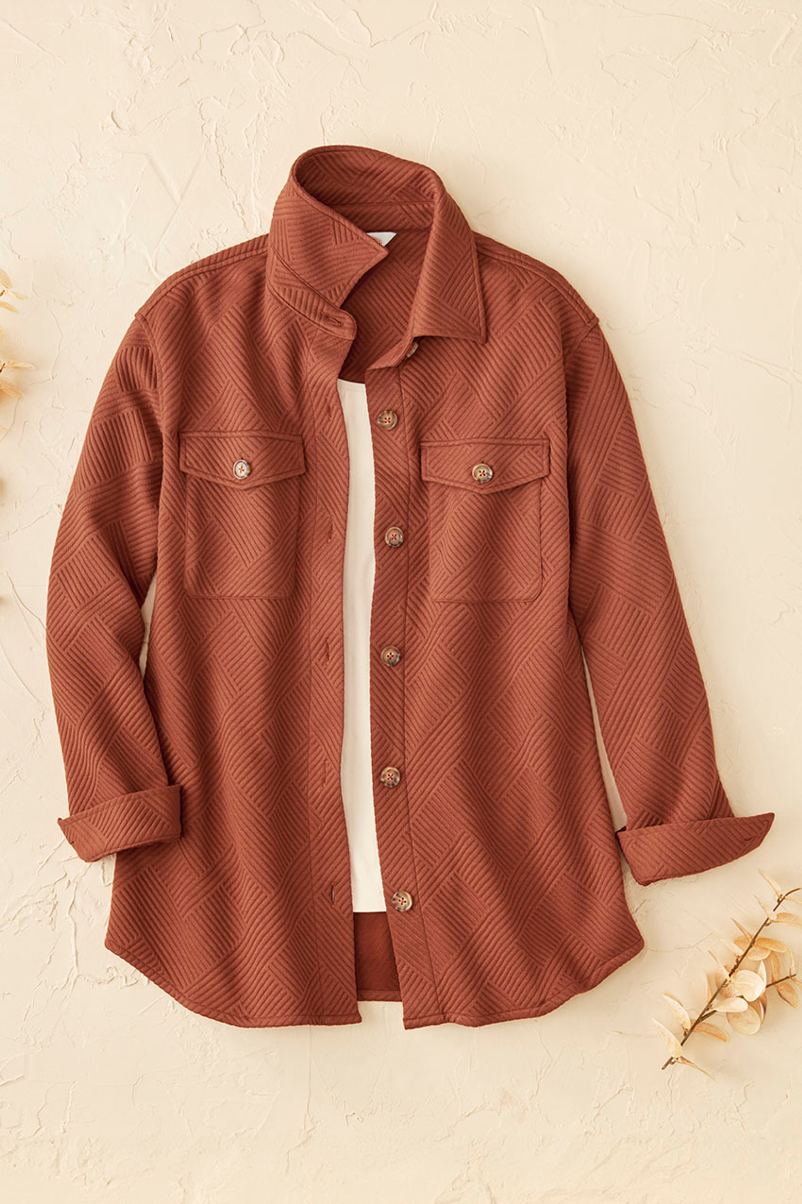 Soft Impressions Shirt Jacket