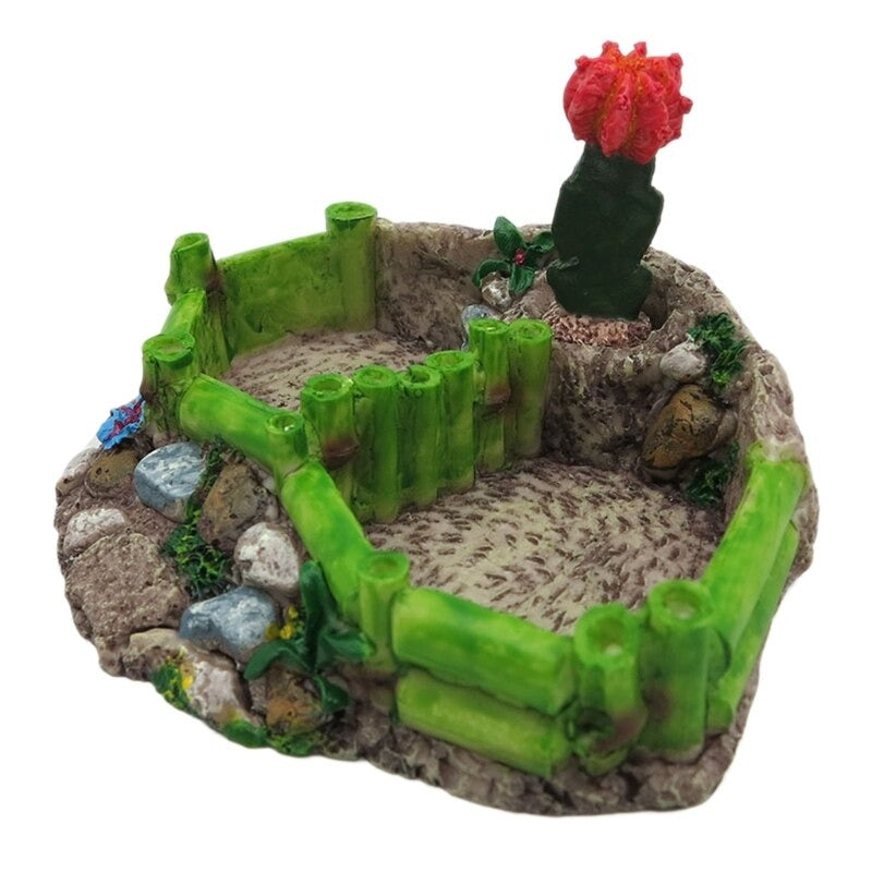 Reptile Food Bowl Ornament For Aquarium